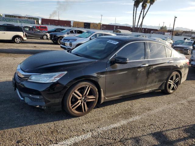 1HGCR3F90HA013090 - 2017 HONDA ACCORD TOURING BLACK photo 1