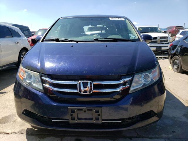 5FNRL5H43FB080536 - 2015 HONDA ODYSSEY EX BLUE photo 5