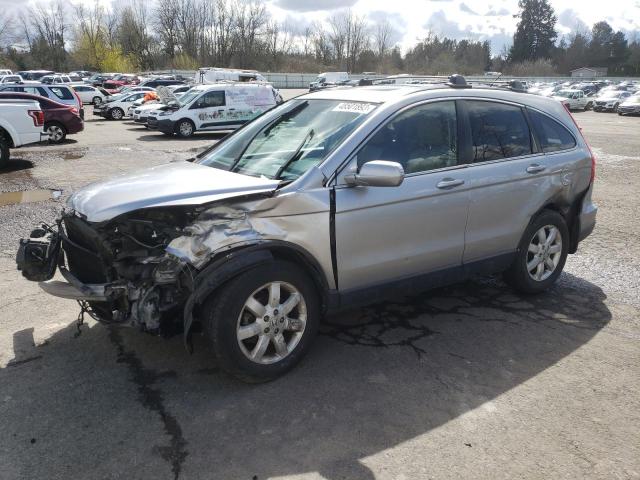 JHLRE48768C029324 - 2008 HONDA CR-V EXL SILVER photo 1