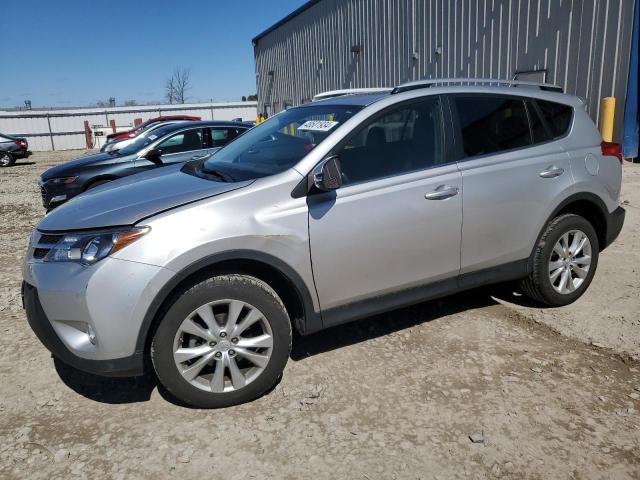 JTMDFREVXDD024507 - 2013 TOYOTA RAV4 LIMITED SILVER photo 1