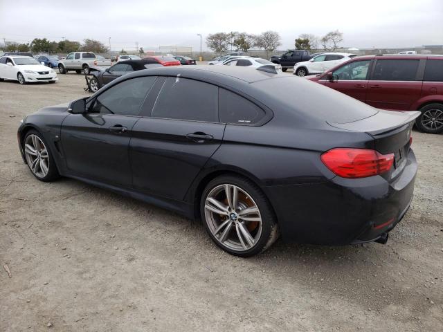 WBA4E3C57HG186874 - 2017 BMW 440I GRAN COUPE BLACK photo 2
