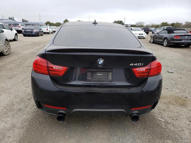WBA4E3C57HG186874 - 2017 BMW 440I GRAN COUPE BLACK photo 6