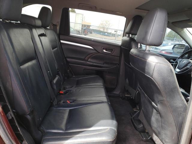 5TDJKRFH1ES015045 - 2014 TOYOTA HIGHLANDER XLE Շագանակագույն լուսանկար 11