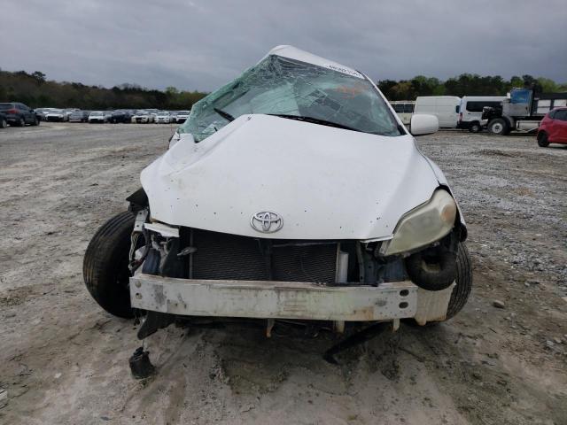 2T1KE40E39C025765 - 2009 TOYOTA COROLLA MA S WHITE photo 5