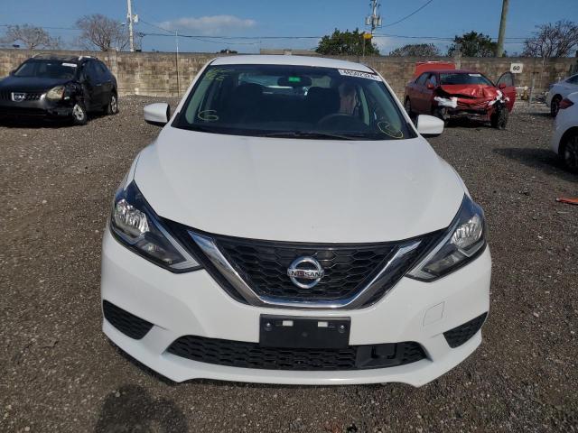 3N1AB7AP8KL604598 - 2019 NISSAN SENTRA S WHITE photo 5