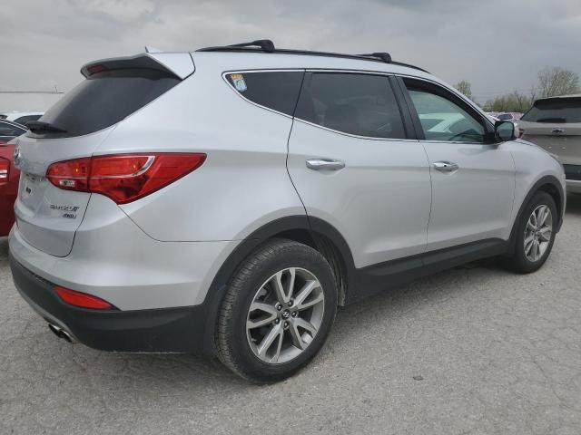 5XYZUDLA4EG195433 - 2014 HYUNDAI SANTA FE S SILVER photo 3