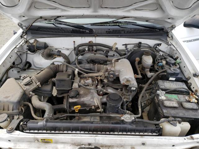 5TENL42N41Z876942 - 2001 TOYOTA TACOMA WHITE photo 11