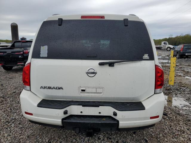 5N1AA0NCXCN614190 - 2012 NISSAN ARMADA SV WHITE photo 6