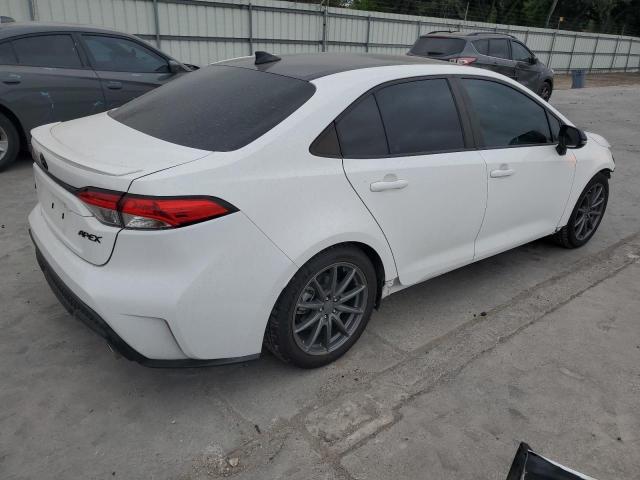 5YFS4MCEXNP098429 - 2022 TOYOTA COROLLA SE WHITE photo 3