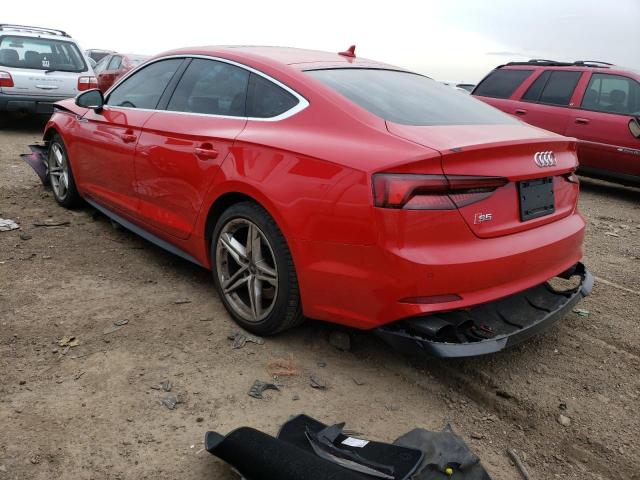 WAUC4CF53JA068551 - 2018 AUDI S5 PRESTIGE RED photo 2