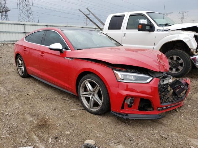 WAUC4CF53JA068551 - 2018 AUDI S5 PRESTIGE RED photo 4