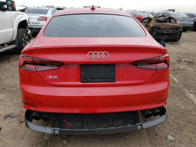 WAUC4CF53JA068551 - 2018 AUDI S5 PRESTIGE RED photo 6