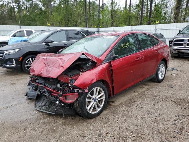 1FADP3F23HL311851 - 2017 FORD FOCUS SE RED photo 1