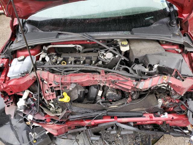 1FADP3F23HL311851 - 2017 FORD FOCUS SE RED photo 11