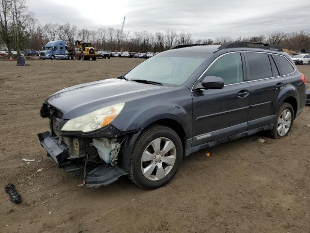 4S4BRBBC6A3385979 - 2010 SUBARU OUTBACK 2.5I PREMIUM GRAY photo 1