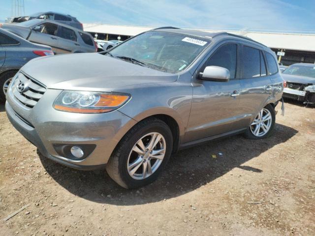 5XYZKDAG7BG050850 - 2011 HYUNDAI SANTA FE LIMITED GRAY photo 1