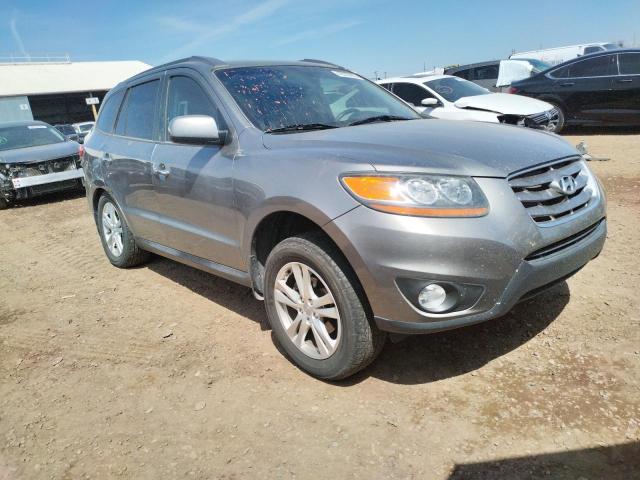 5XYZKDAG7BG050850 - 2011 HYUNDAI SANTA FE LIMITED GRAY photo 4