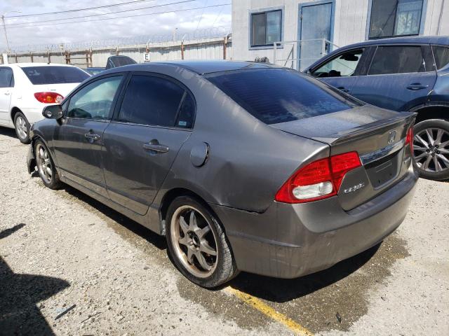 1HGFA16827L009061 - 2007 HONDA CIVIC EX GRAY photo 2