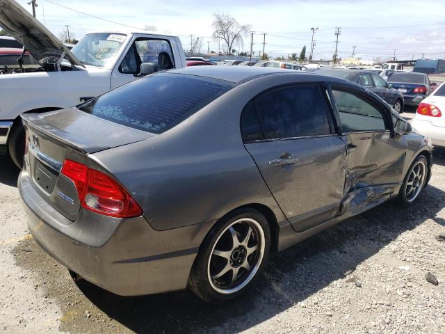 1HGFA16827L009061 - 2007 HONDA CIVIC EX GRAY photo 3