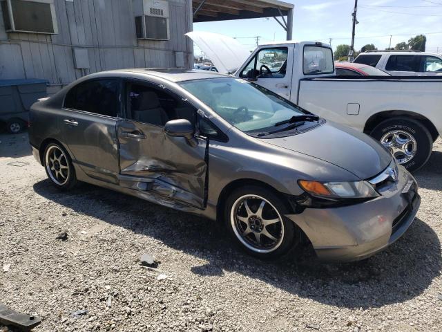 1HGFA16827L009061 - 2007 HONDA CIVIC EX GRAY photo 4