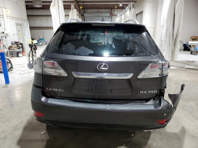 2T2BK1BAXAC024419 - 2010 LEXUS RX 350 GRAY photo 6