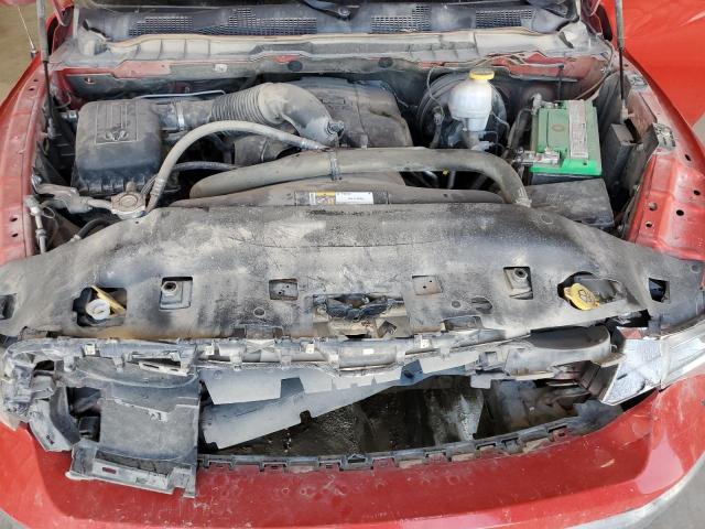 1C6RR6TT5KS661284 - 2019 RAM 1500 CLASS SLT წითელი ფოტო 11