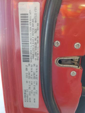 1C6RR6TT5KS661284 - 2019 RAM 1500 CLASS SLT წითელი ფოტო 12