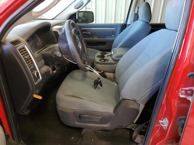 1C6RR6TT5KS661284 - 2019 RAM 1500 CLASS SLT წითელი ფოტო 7