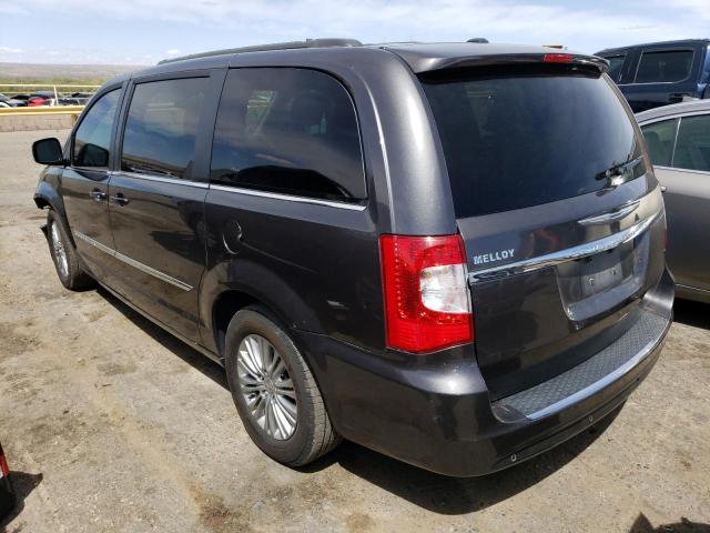 2C4RC1CG5GR222529 - 2016 CHRYSLER TOWN & COU TOURING L CHARCOAL photo 2