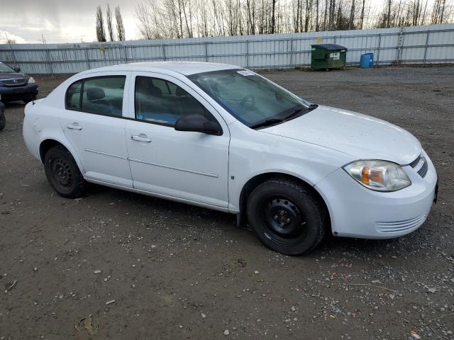 1G1AK58F387118074 - 2008 CHEVROLET COBALT LS WHITE photo 4