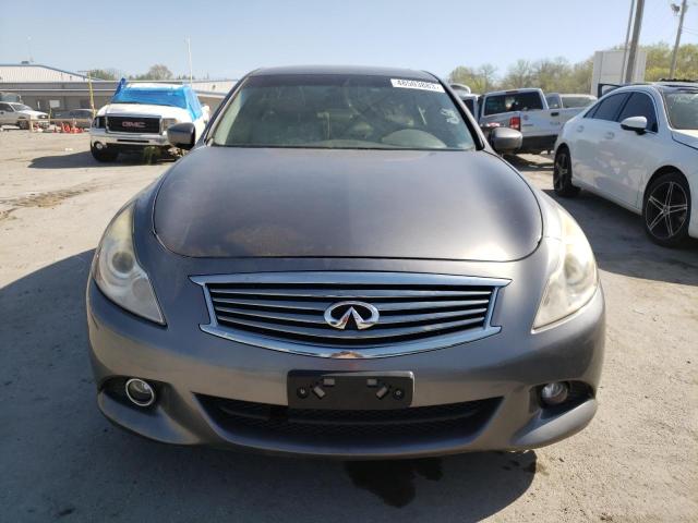 JN1CV6AR5DM754138 - 2013 INFINITI G37 GRAY photo 5