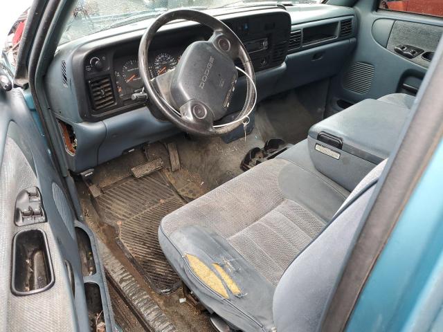 1B7HC16Y4TS582061 - 1996 DODGE RAM 1500 BLUE photo 8