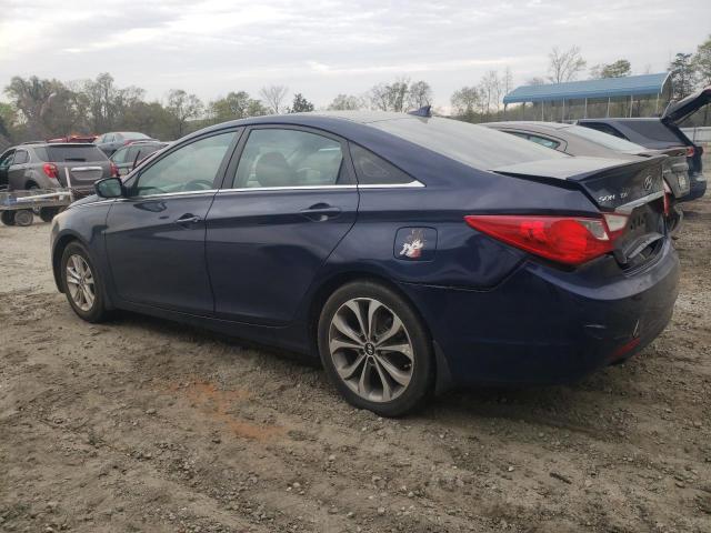 5NPEB4AC9DH617258 - 2013 HYUNDAI SONATA GLS BLUE photo 2