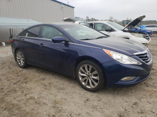 5NPEB4AC9DH617258 - 2013 HYUNDAI SONATA GLS BLUE photo 4