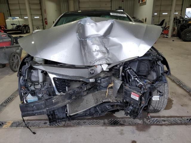 5XXGN4A79DG255107 - 2013 KIA OPTIMA EX SILVER photo 5