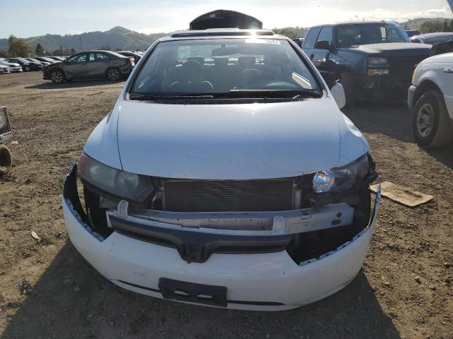 2HGFG12888H540431 - 2008 HONDA CIVIC EX WHITE photo 5