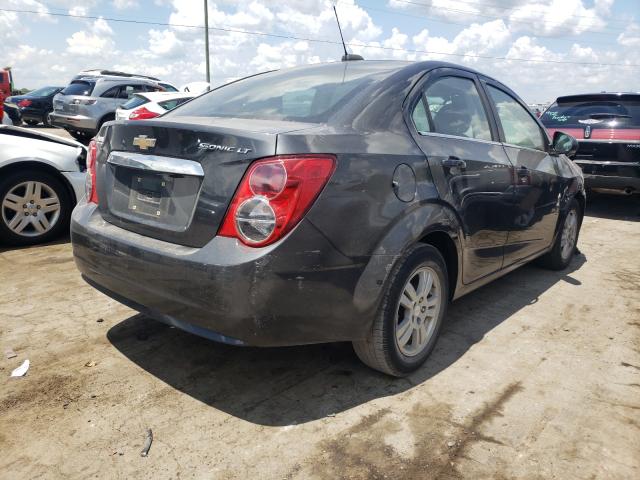 1G1JC5SH8F4110946 - 2015 CHEVROLET SONIC LT GRAY photo 4