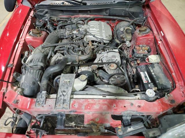 1FALP4445RF148352 - 1994 FORD MUSTANG RED photo 11