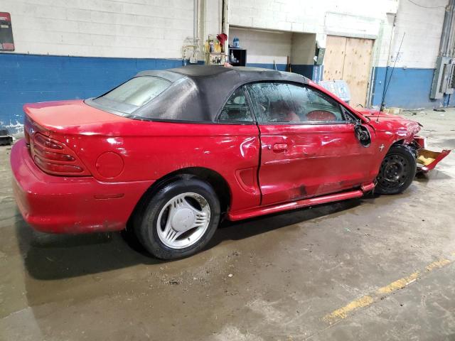 1FALP4445RF148352 - 1994 FORD MUSTANG RED photo 3