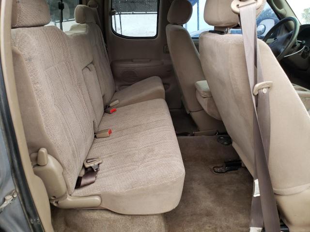 5TBRN34102S318626 - 2002 TOYOTA TUNDRA ACCESS CAB SR5 GRAY photo 10