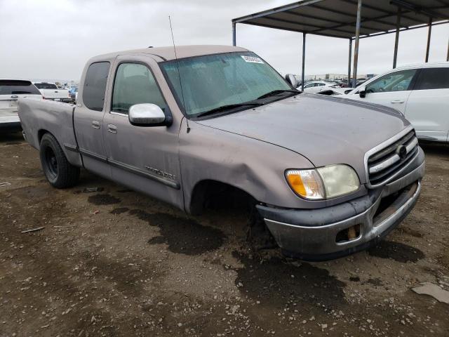 5TBRN34102S318626 - 2002 TOYOTA TUNDRA ACCESS CAB SR5 GRAY photo 4