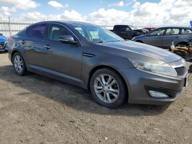 5XXGM4A74DG214712 - 2013 KIA OPTIMA LX GRAY photo 4