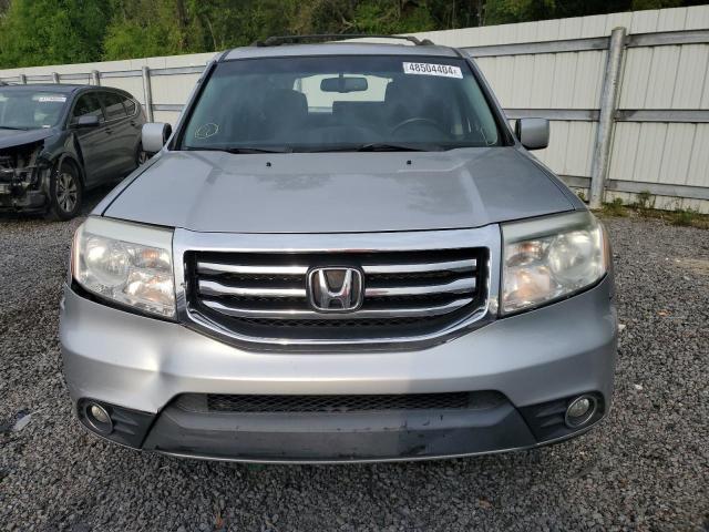 5FNYF3H56FB027751 - 2015 HONDA PILOT EXL SILVER photo 5