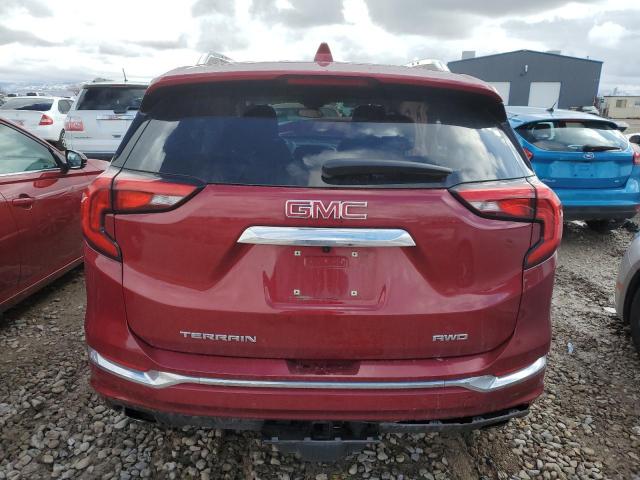 3GKALXEX4JL140541 - 2018 GMC TERRAIN DENALI RED photo 6