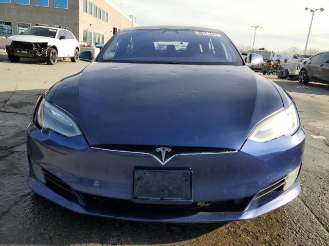 5YJSA1E29GF174554 - 2016 TESLA MODEL S BLUE photo 5