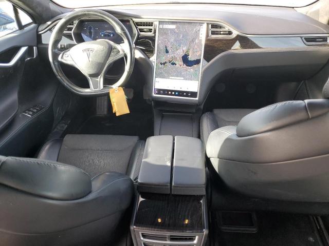 5YJSA1E29GF174554 - 2016 TESLA MODEL S BLUE photo 8