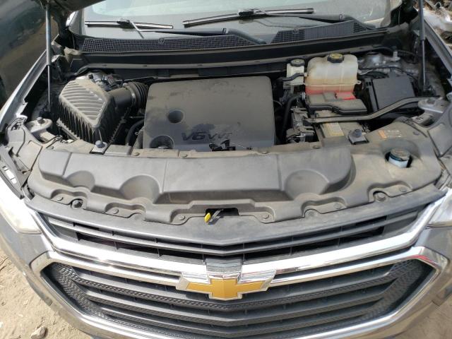 1GNERFKW9KJ274804 - 2019 CHEVROLET TRAVERSE LS GRAY photo 12