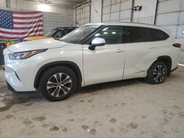 5TDGZRBH6LS500614 - 2020 TOYOTA HIGHLANDER XLE 白色 照片 1