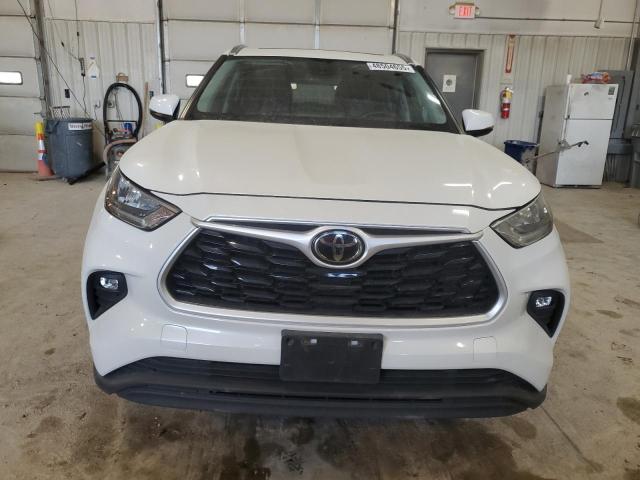 5TDGZRBH6LS500614 - 2020 TOYOTA HIGHLANDER XLE 白色 照片 5