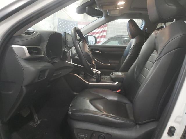 5TDGZRBH6LS500614 - 2020 TOYOTA HIGHLANDER XLE 白色 照片 7